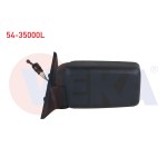 VEKA Dis Dikiz Aynasi Sol Mekanik Renault R9 (L42) 1985-1998 / Renault R11 (B / C37) Flash 1983-1995 - Kod 54-35000L - OEM
