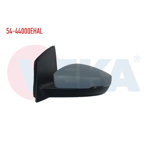 VEKA Dis Dikiz Aynasi Sol Elektrikli Isitmali Sinyalli Dikdortgen Soket Volkswagen Asferik Volkswagen Polo (6R) 2009 - Kod 54-44000EHAL - OEM 6R1857507K9B9 ürün görseli