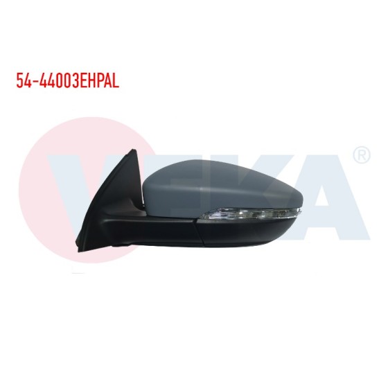 VEKA Dis Dikiz Aynasi Sol Elektrikli Isitmali Sinyalli Astarli Asferik Volkswagen Passat (362) 2010-2015 - Kod 54-44003EHPAL - OEM 3AA8575079B9 ürün görseli