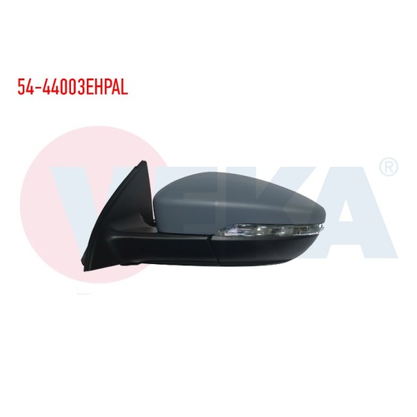 VEKA Dis Dikiz Aynasi Sol Elektrikli Isitmali Sinyalli Astarli Asferik Volkswagen Passat (362) 2010-2015 - Kod 54-44003EHPAL - OEM 3AA8575079B9