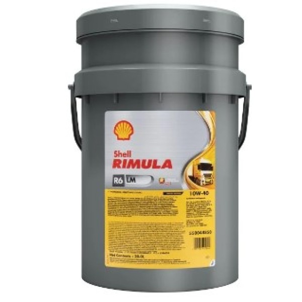 İthal Shell Rimula R6 LM 10w / 40 20 LT - OEM 550044858