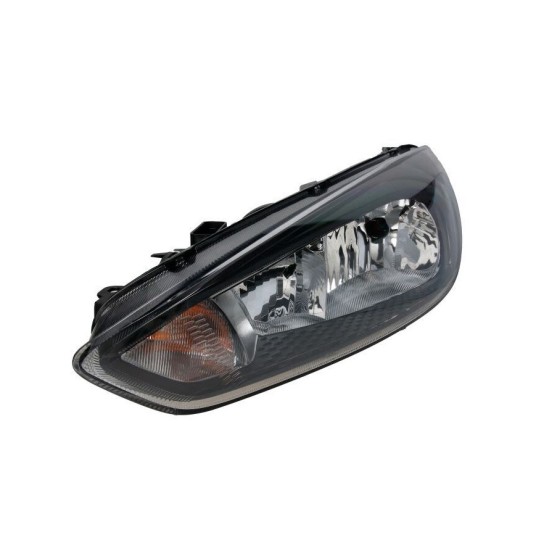 İthal Far - Lamba Ford Focus 15-18 Siyah Motorlu Ampullü Sol - Kod 554887 - OEM F1EB-13W030-PD ürün görseli