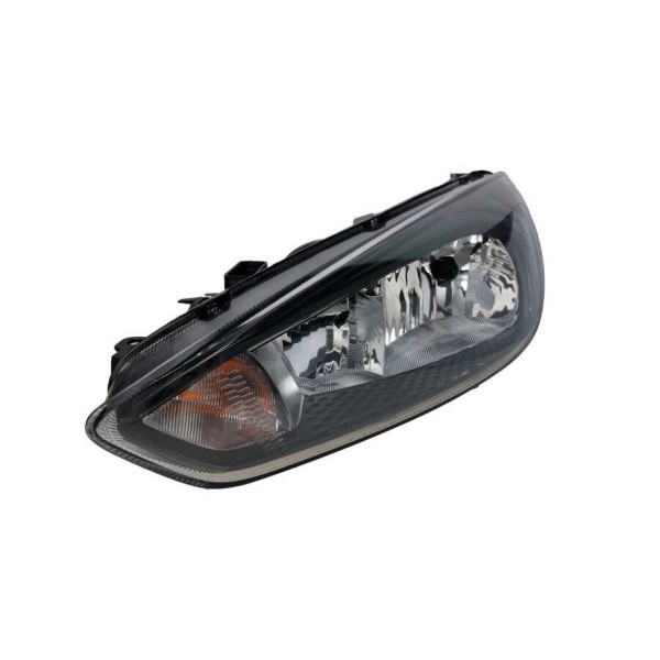 İthal Far - Lamba Ford Focus 15-18 Siyah Motorlu Ampullü Sol - Kod 554887 - OEM F1EB-13W030-PD