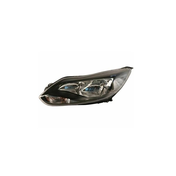 İthal Far - Lamba Ford Focus 12-14 Motorlu Siyah Ampullü Sol - Kod 554997 - OEM BM51-13W030-RB