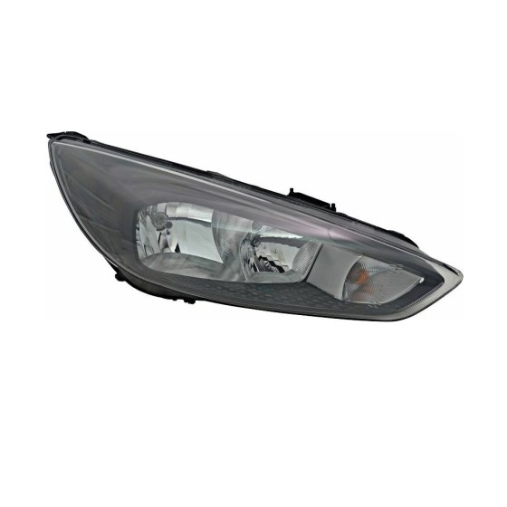İthal Far - Lamba Ford Focus 15-18 Siyah Motorlu Ampullü Sağ - Kod 558877 - OEM F1EB-13W029-PD ürün görseli