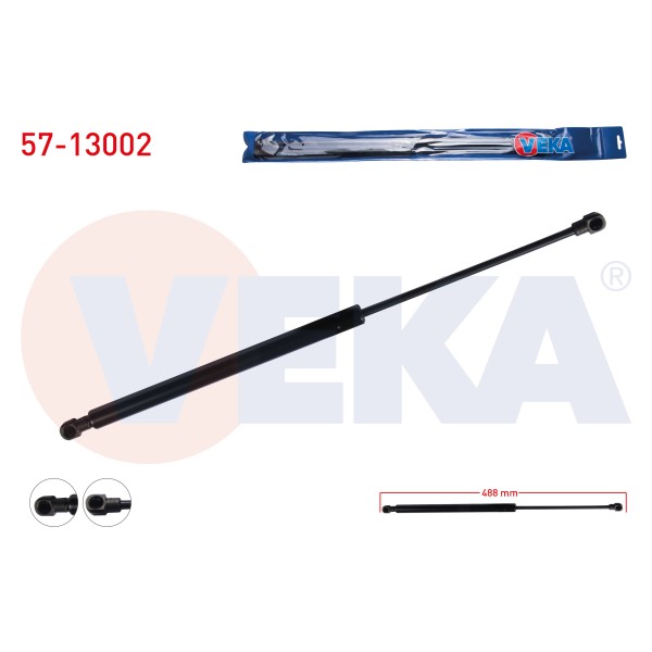 VEKA Bagaj Amortisoru Audi A3 (8p1) 5 Kapi 2003-2012 - Kod 57-13002 - OEM 8P3827552