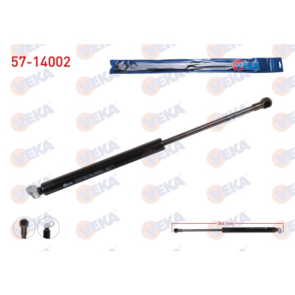 VEKA Bagaj Amortisoru Bmw 5 Serisi (E39) 1995-2003 - Kod 57-14002 - OEM 51248222913