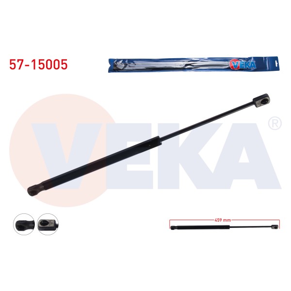 VEKA Bagaj Amortisoru Citroen C2 (JM) 5 Kapi 2003-2009 - Kod 57-15005 - OEM 8731.H8