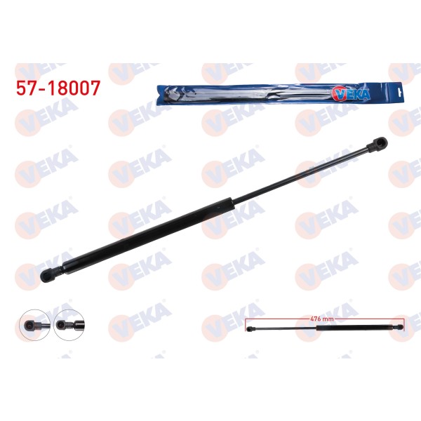 VEKA Bagaj Amortisoru Fiat Palio HB 5 Kapi 1996-2005 - Kod 57-18007 - OEM 46524047