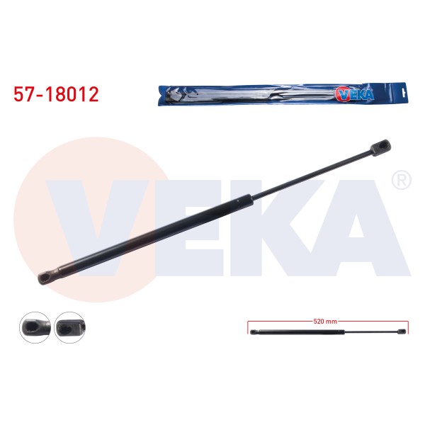 VEKA Bagaj Amortisoru Fiat Brava (182) 1995-2002 - Kod 57-18012 - OEM 46783650