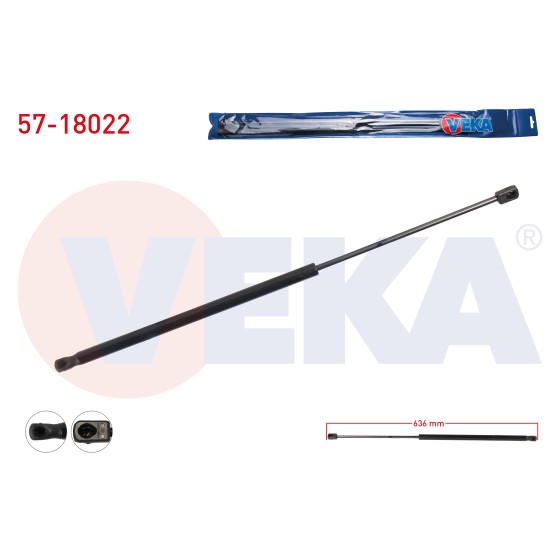 VEKA Bagaj Amortisoru Fiat Egea HB 2015 - Kod 57-18022 - OEM 52062543 ürün görseli