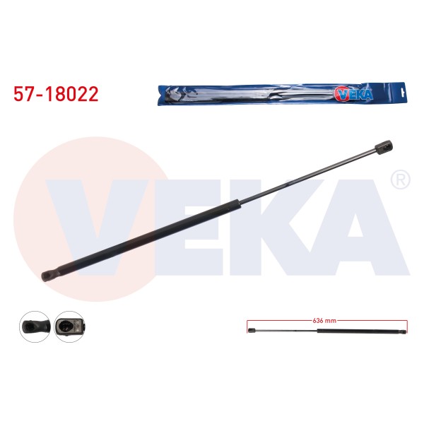VEKA Bagaj Amortisoru Fiat Egea HB 2015 - Kod 57-18022 - OEM 52062543