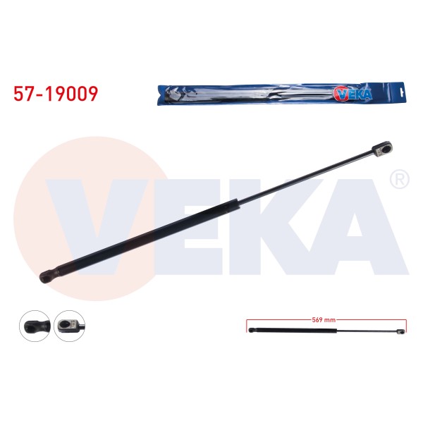 VEKA Bagaj Amortisoru Ford C-max Station Wagon 2003-2010 - Kod 57-19009 - OEM 1252377