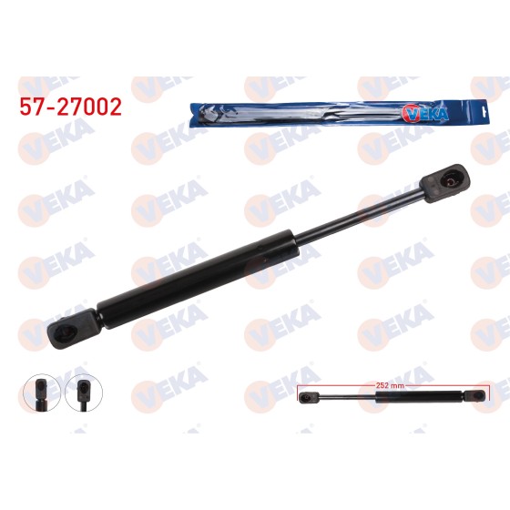 VEKA Bagaj Amortisoru Mazda 3 (BK12, BK14) (BL) 2003-2009 - Kod 57-27002 - OEM BN8W-56-930 ürün görseli
