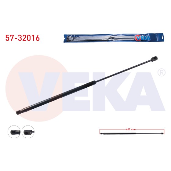 VEKA Motor Kaput Amortisoru Opel Vectra C 2002-2008 - Kod 57-32016 - OEM 1178224 ürün görseli