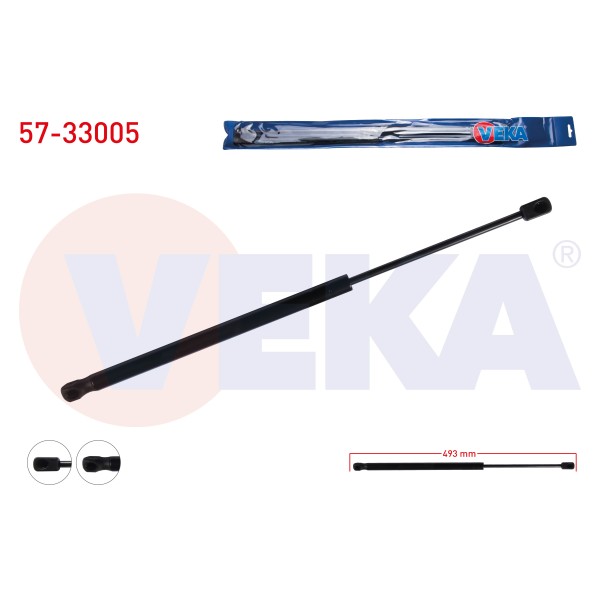 VEKA Bagaj Amortisoru Peugeot 307 SW (3H) 2000-2007 - Kod 57-33005 - OEM 8731.F8