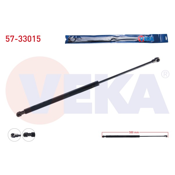 VEKA Bagaj Amortisoru Peugeot 308 II 2014 - Kod 57-33015 - OEM 9807899380