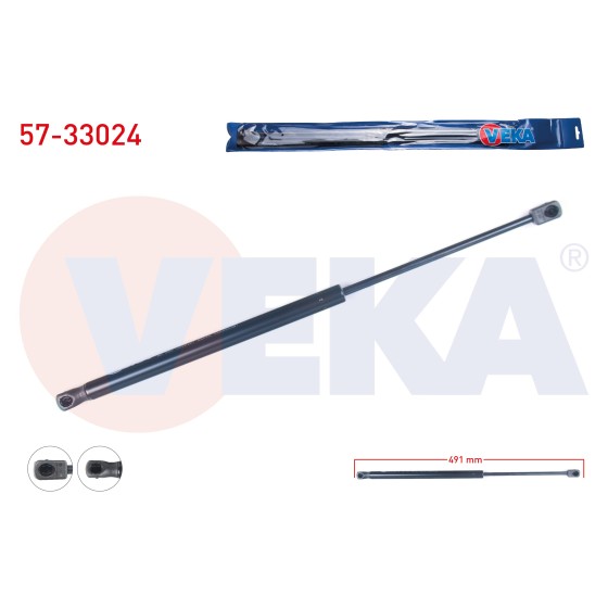 VEKA Bagaj Amortisoru Peugeot 406 1995-2004 - Kod 57-33024 - OEM 8731.A7 ürün görseli