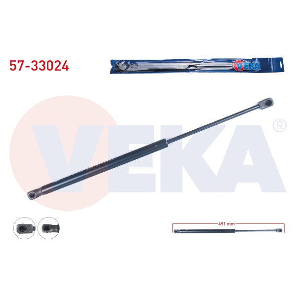 VEKA Bagaj Amortisoru Peugeot 406 1995-2004 - Kod 57-33024 - OEM 8731.A7