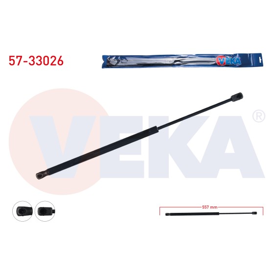 VEKA Bagaj Amortisoru Peugeot 406 SW 1995-2004 - Kod 57-33026 - OEM ürün görseli