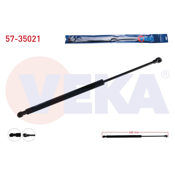 VEKA Arka Cam Amortisoru Renault Scenic I (JA) 1999-2003 - Kod 57-35021 - OEM 7700430022