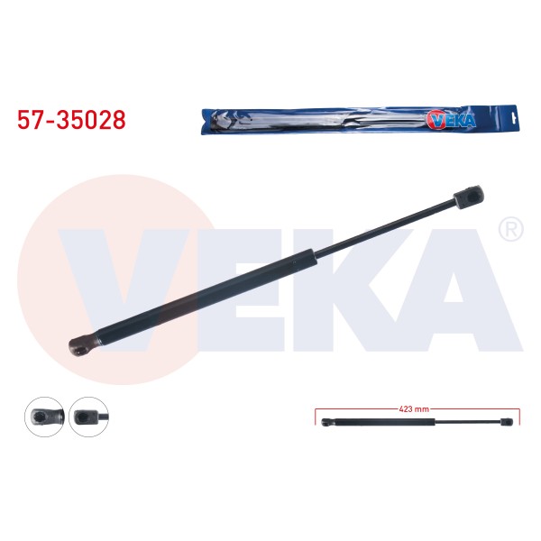 VEKA Motor Kaput Amortisoru Renault Clio IV 2012 - Kod 57-35028 - OEM 654703934R