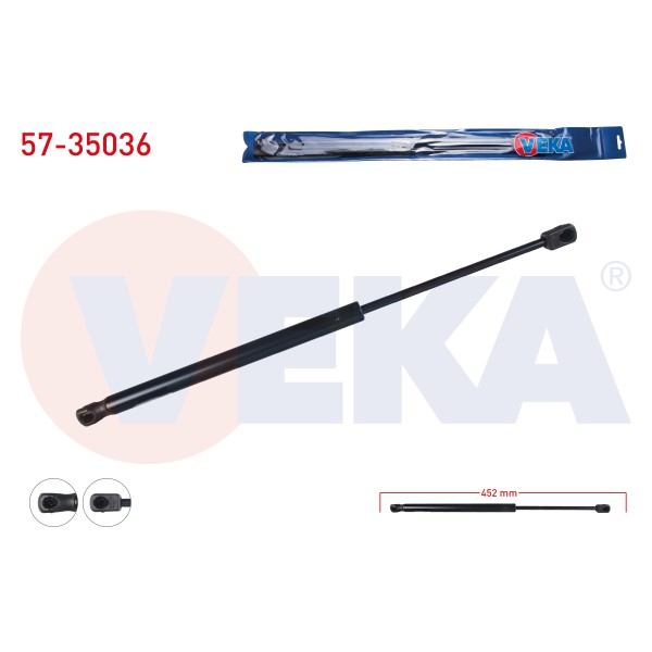VEKA Bagaj Amortisoru Renault Twingo 1993-2007 - Kod 57-35036 - OEM 7700815135