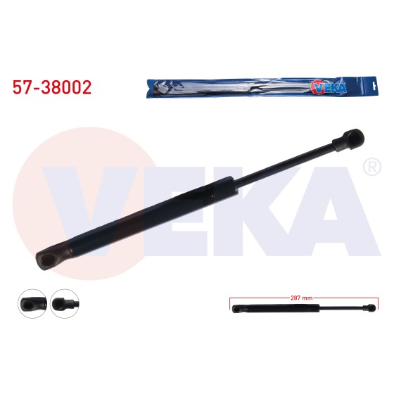 VEKA Bagaj Amortisoru Seat Cordoba (6l2) 2002-2009 - Kod 57-38002 - OEM 6L5827550B ürün görseli