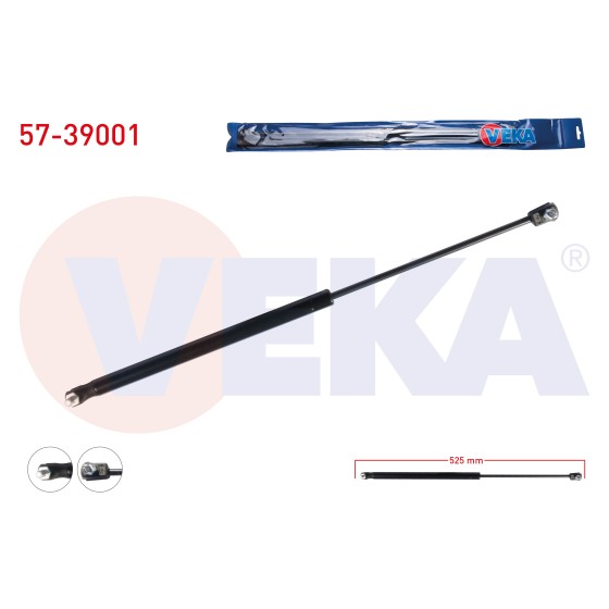 VEKA Bagaj Amortisoru Skoda Favorit 135 1989-1994 - Kod 57-39001 - OEM 115740264 ürün görseli