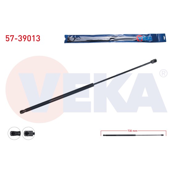 VEKA Motor Kaput Amortisoru Skoda Superb 2010-2015 - Kod 57-39013 - OEM 3T0823359 ürün görseli
