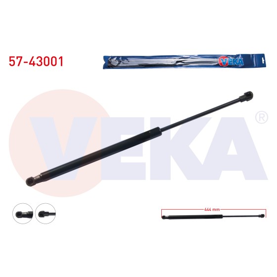 VEKA Bagaj Amortisoru Toyota Auris (ZRE15) 5 Kapi 2007-2012 - Kod 57-43001 - OEM 68950-02090 ürün görseli