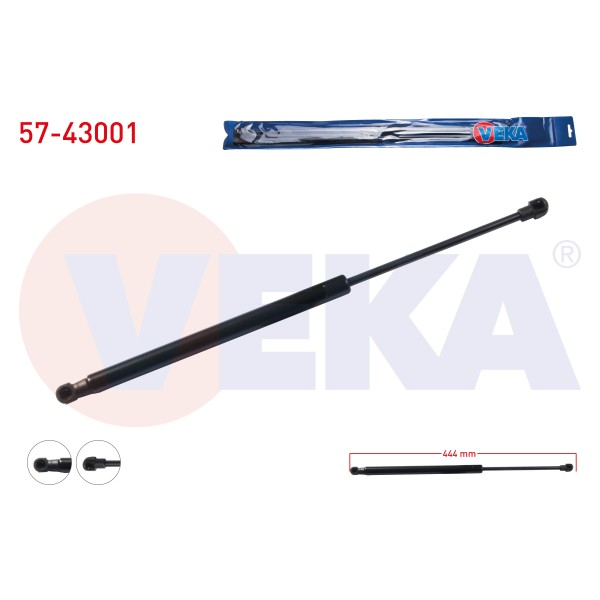 VEKA Bagaj Amortisoru Toyota Auris (ZRE15) 5 Kapi 2007-2012 - Kod 57-43001 - OEM 68950-02090