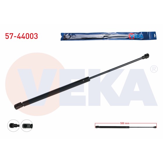 VEKA Bagaj Amortisoru Volkswagen Golf IV (1j1) 1997-2005 / Volkswagen Passat Variant (3b6) 2000-2005 - Kod 57-44003 - OEM 1J6827550 ürün görseli