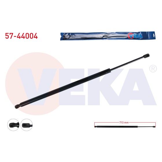 VEKA Bagaj Amortisoru Volkswagen Caddy Iii (2ka, 2kh, 2ca, 2ch) 2004-2015 - Kod 57-44004 - OEM 2K0827550 ürün görseli