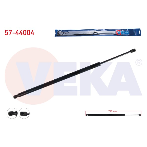 VEKA Bagaj Amortisoru Volkswagen Caddy Iii (2ka, 2kh, 2ca, 2ch) 2004-2015 - Kod 57-44004 - OEM 2K0827550
