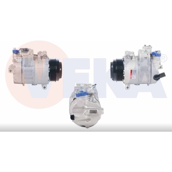 VEKA Klima Kompresoru 6pk 100mm Volkswagen Crafter Ckub 2.0 Audi TDI 2011 - Kod 58-4410 - OEM 2E0820803H ürün görseli