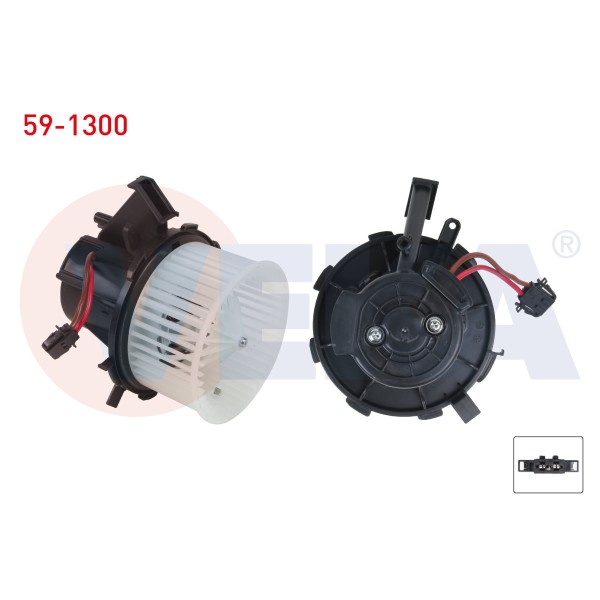 VEKA Kalorifer Motoru Audi A4 (8k2, B8) 2007-2015 / Audi A5 (8t3) 2007-2017 / Audi Q5 (8R) 2008- 2016 - Kod 59-1300 - OEM 8K1820021A