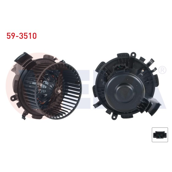 VEKA Kalorifer Motoru Renault Master II 1998-2010 / Opel Movano A 2001-2010 - Kod 59-3510 - OEM 2720500QAK ürün görseli