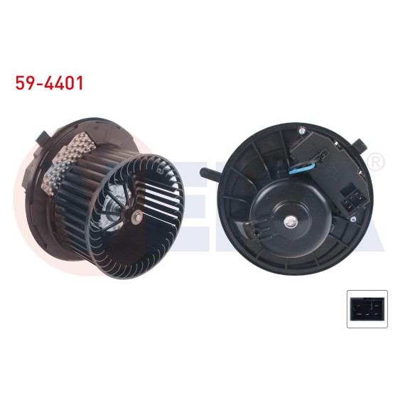 VEKA Kalorifer Motoru Otm. Klimali Kontrol Uniteli Seat Leon 2005-2012 / Seat Altea 2004- / Seat Leon 2005-2012 / Audi A3 2003-2012 / Audi Q3 2011- / TT 2006-2013 - Kod 59-4401 - OEM 1K1820015 ürün görseli