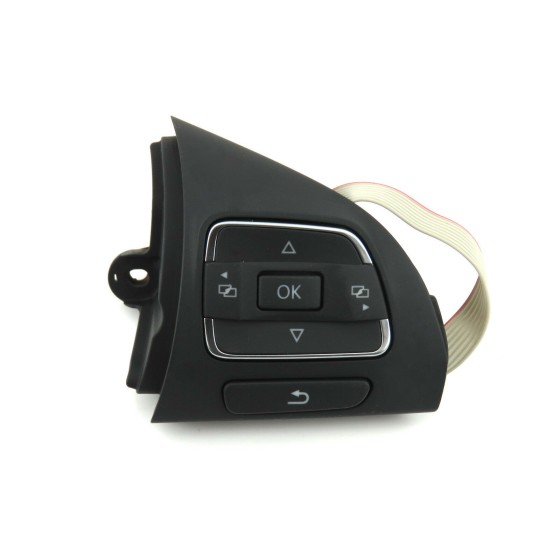 Direksiyon Tuş Takimi Sağ Volkswagen Amarok-volkswagen Caddy-volkswagen Golf-volkswagen Jetta-volkswagen Tiguan-volkswagen Touareg - Kod 5C0959538A YQV_OEM - OEM 5C0959538AYQV ürün görseli