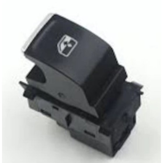 Cam Acma Anahtari Tekli Krom 3 Pin Kirmizi Isik Volkswagen Golf Vii - Volkswagen Passat - Volkswagen Polo - Volkswagen Tiguan - Volkswagen Touran - Skoda Superb - Seat Leon - Seat - Kod 5G0959855J_OEM - OEM 5G0959855J ürün görseli