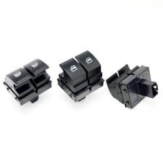 NOVA Cam Açma Düğmesi ÖN 2li Krom Volkswagen Amarok-volkswagen Caddy-volkswagen Golf-seat Ibiza-seat Leon-volkswagen Passat-volkswagen Polo-toureg - Kod 5K3959857B/C - OEM 2K0959857A ürün görseli