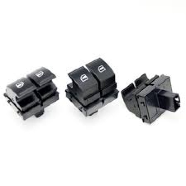 NOVA Cam Açma Düğmesi ÖN 2li Krom Volkswagen Amarok-volkswagen Caddy-volkswagen Golf-seat Ibiza-seat Leon-volkswagen Passat-volkswagen Polo-toureg - Kod 5K3959857B/C - OEM 2K0959857A