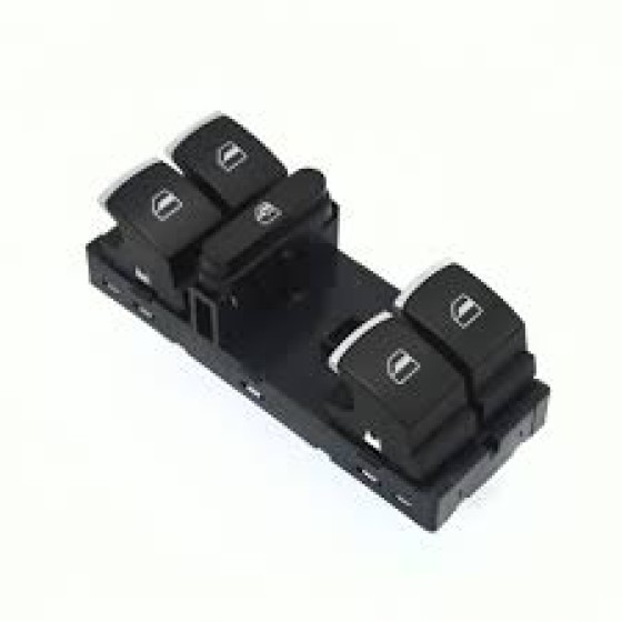 İthal Cam Açma Düğmesi Krom Sol Volkswagen Golf 5-6 - Volkswagen Passat - Volkswagen Jetta - OEM 5K4959857 ürün görseli