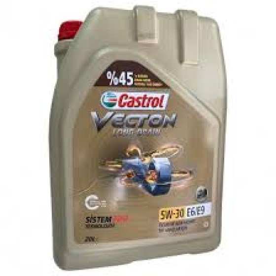Castrol Vecton LD, 20 LT Lik TU Motor Yaği - OEM 5W30E6E9 ürün görseli