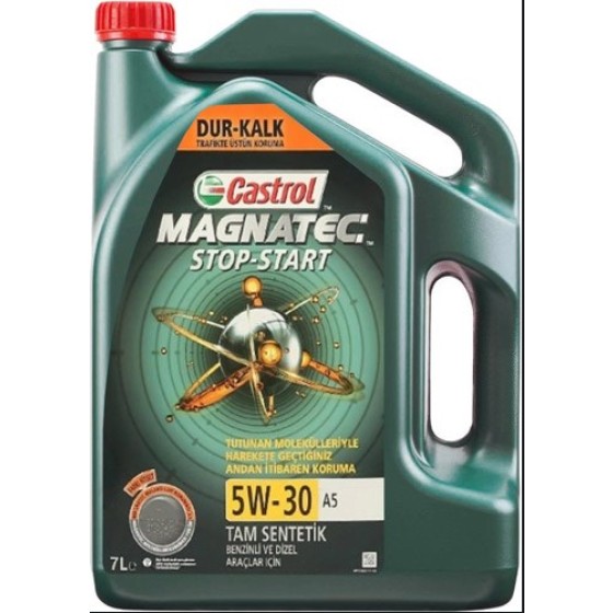 Castrol Magnatec Start Stop 5w30 A5 7 LT Motor Yaği - OEM 5W30MAGNATECST7L ürün görseli