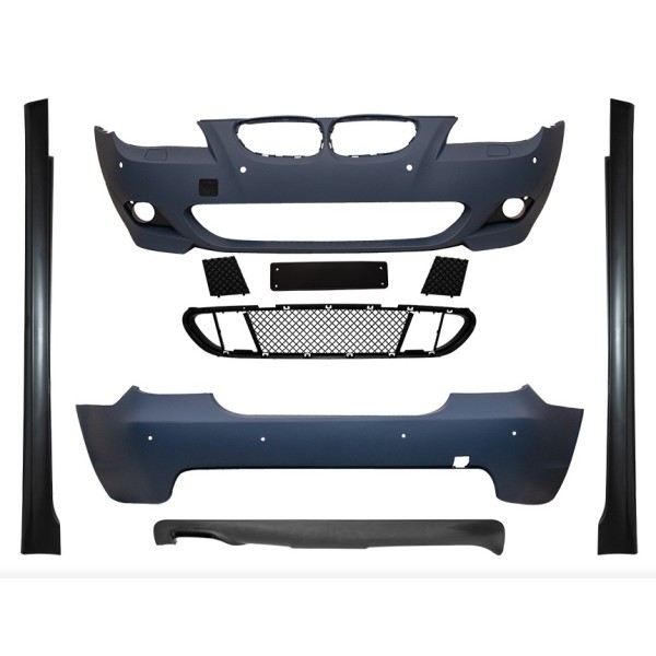 WENDER Body Kit E60-lci F.yık-lı, Pdcli:ön / Arka 18mm, 00-çıkış, Mrşp-li -M-tech - OEM 602102