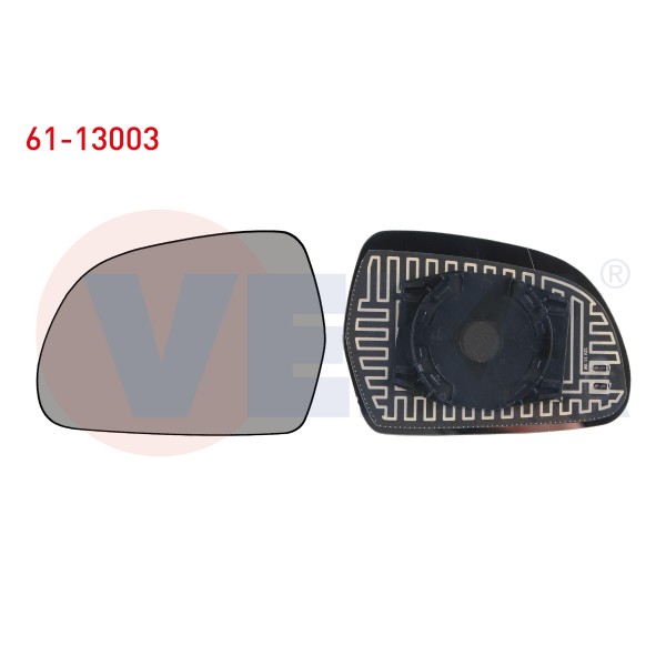 VEKA Ayna - Cami Sol Isitmali Asferik Audi A3 2003-2012 / Audi A4 2007-2015 / Audi A5 2007-2017 - Kod 61-13003 - OEM 8K0857535F