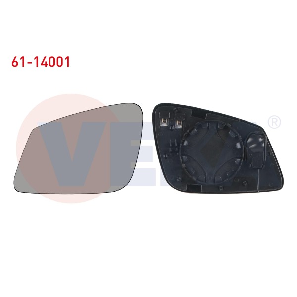 VEKA Ayna - Cami Sol Isitmali Bmw 1 Serisi (F20, F21) 2010- / 3 Serisi (F30) 2011- / 5 Serisi (F10) 2010 - Kod 61-14001 - OEM 51167186587