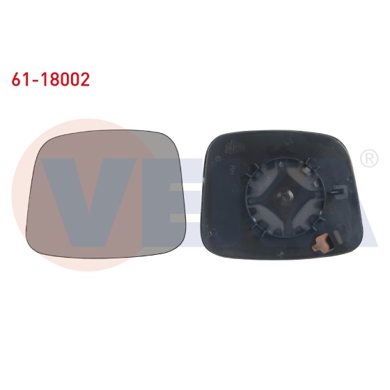 VEKA Ayna - Cami Sag Mekanik Fiat Fiorino / Peugeot Bipper / Citroen Nemo - Kod 61-18002 - OEM 735460571 ürün görseli